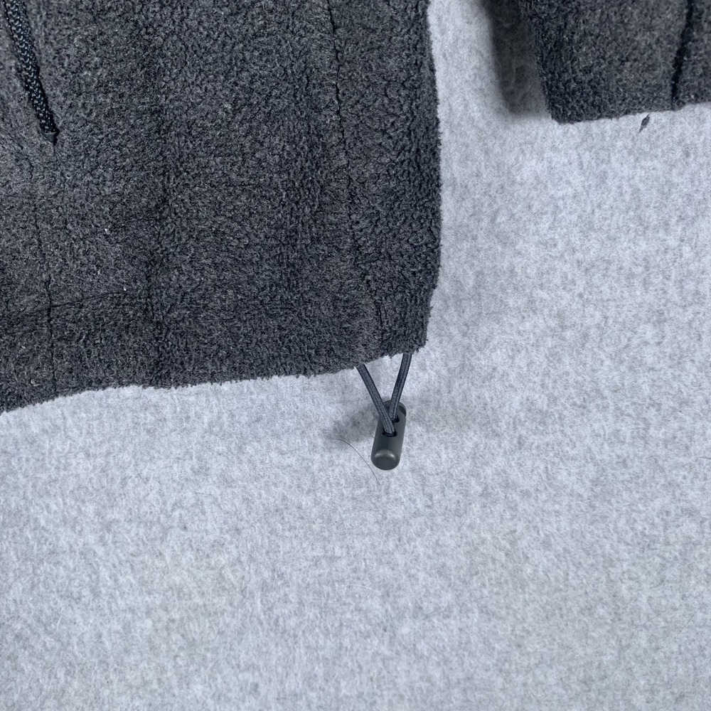 Columbia Fleece Jacket Mens LT Gray Full Zip Steens Mountain Outdoor Layer - Picture 6 of 16